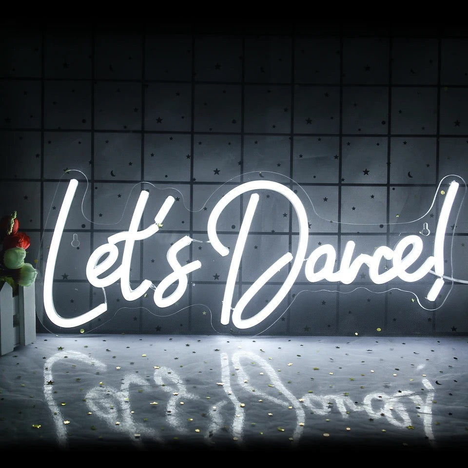 Lets Dance Neon Sign