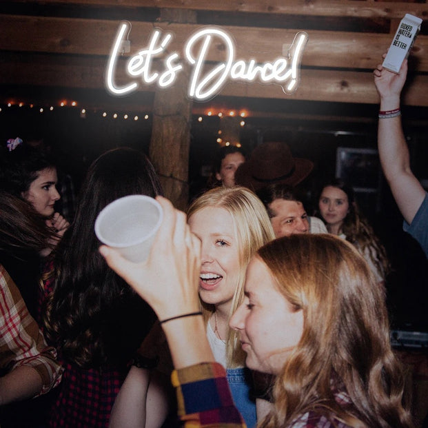 Lets Dance Neon Sign