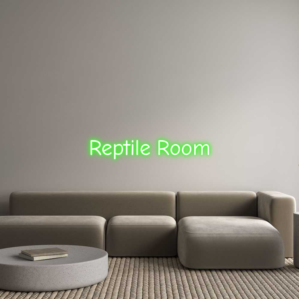 Custom Neon: Reptile Room
