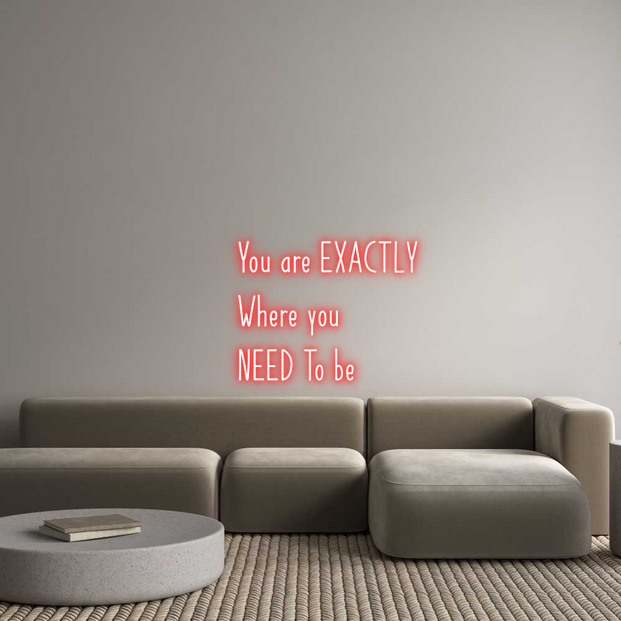 Custom Neon:    You are EX...