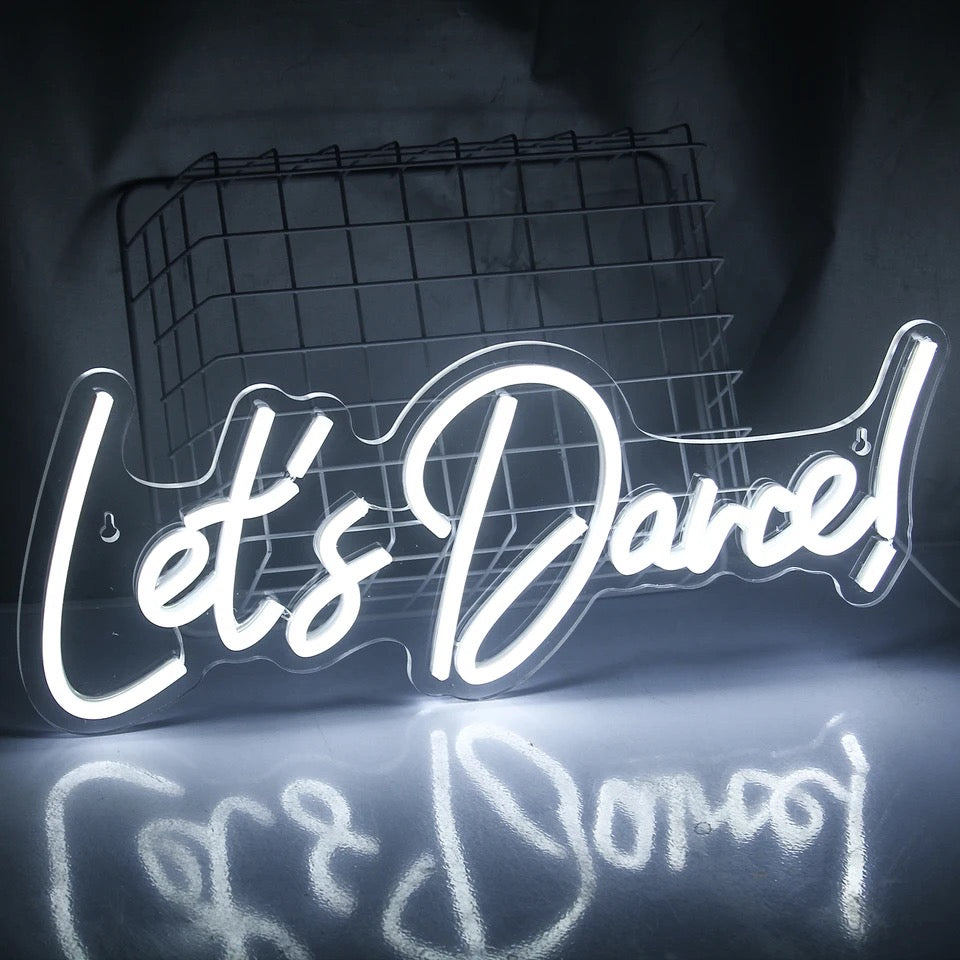 Lets Dance Neon Sign