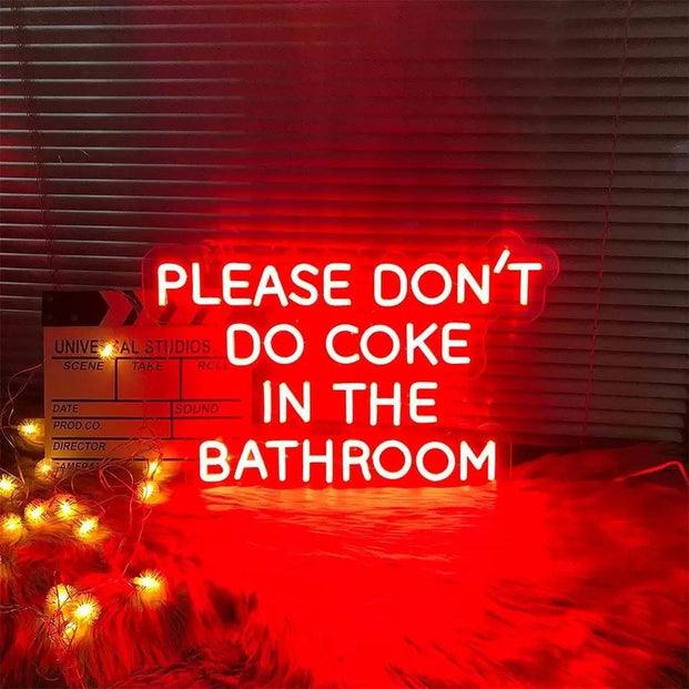 Bathroom Neon Sign