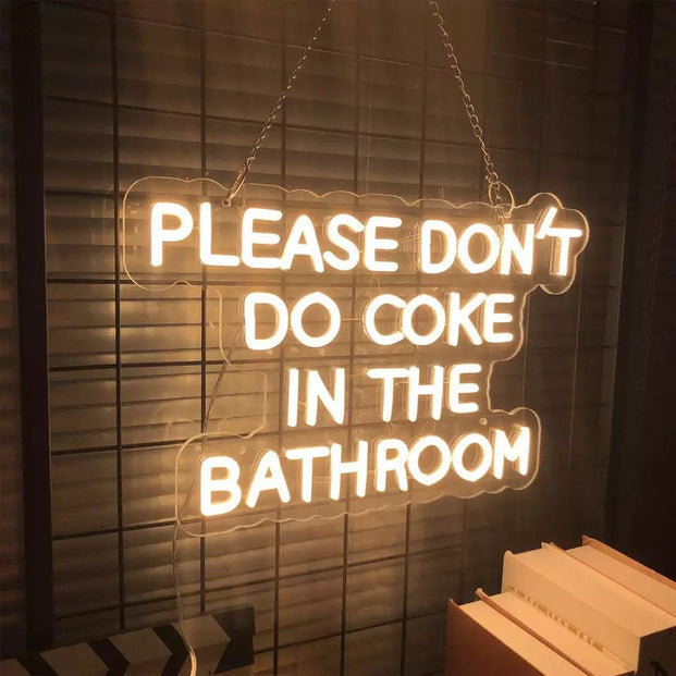 Bathroom Neon Sign