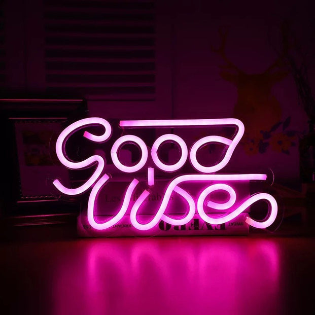 Good vibes LED Neon sign