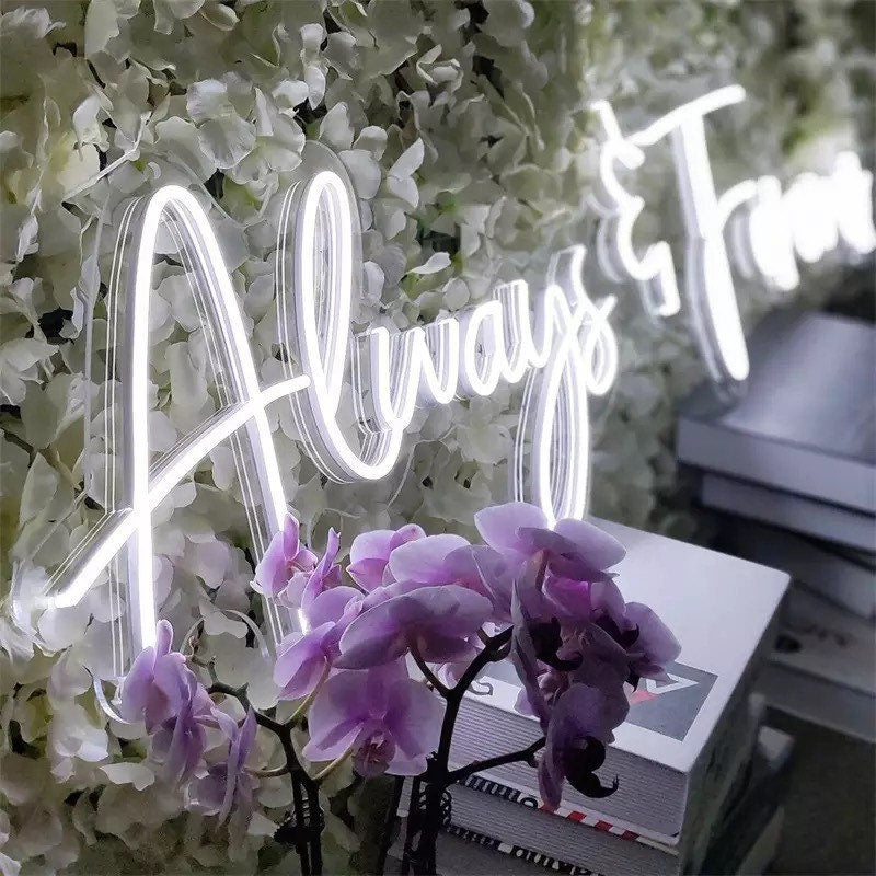 Always & Forever Neon Sign