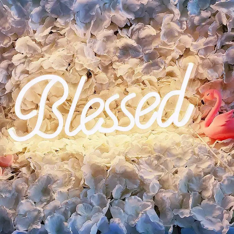 Blessed LED Neon Sign