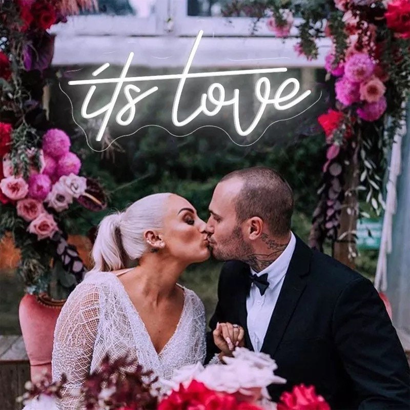 Its Love Neon sign