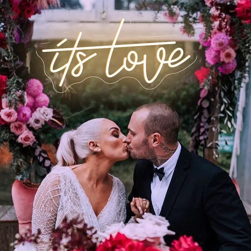 Its Love Neon sign