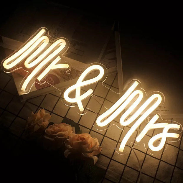 Mr And Mrs Neon
