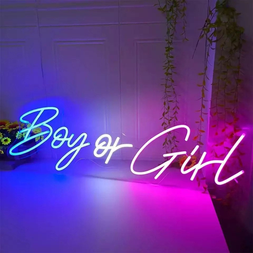 Boy or Girl Custom Neon