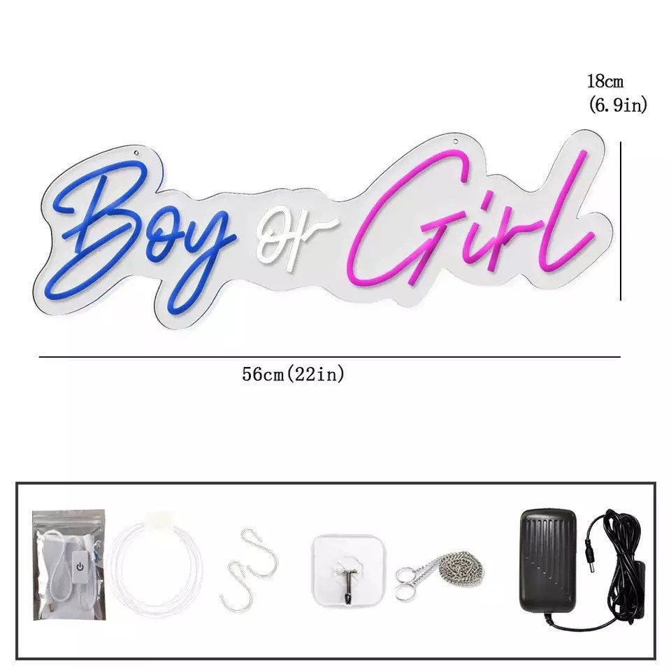 Boy or Girl Custom Neon