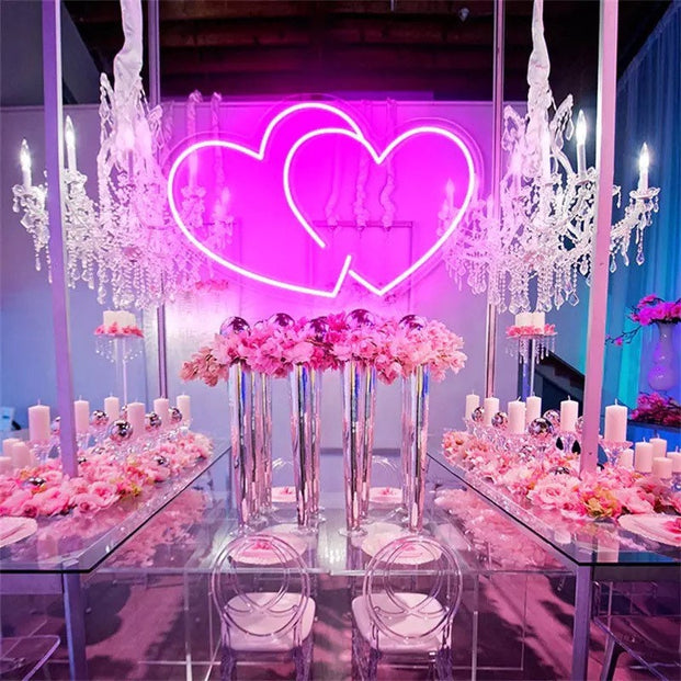 love heart neon