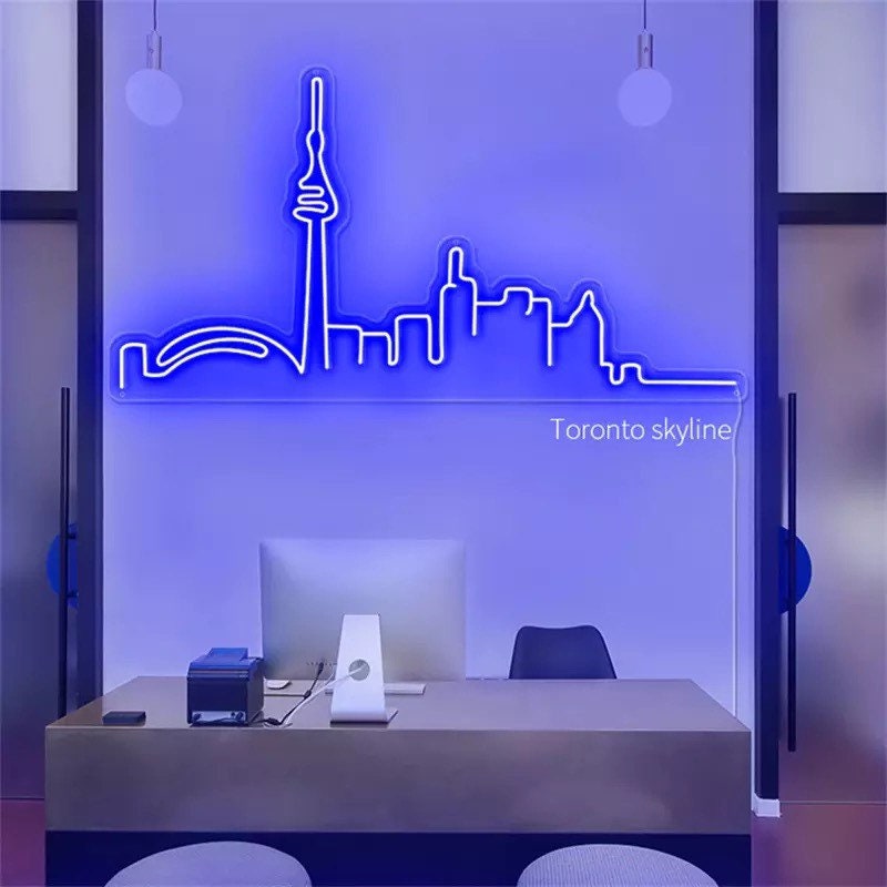 City Outline Neon LED