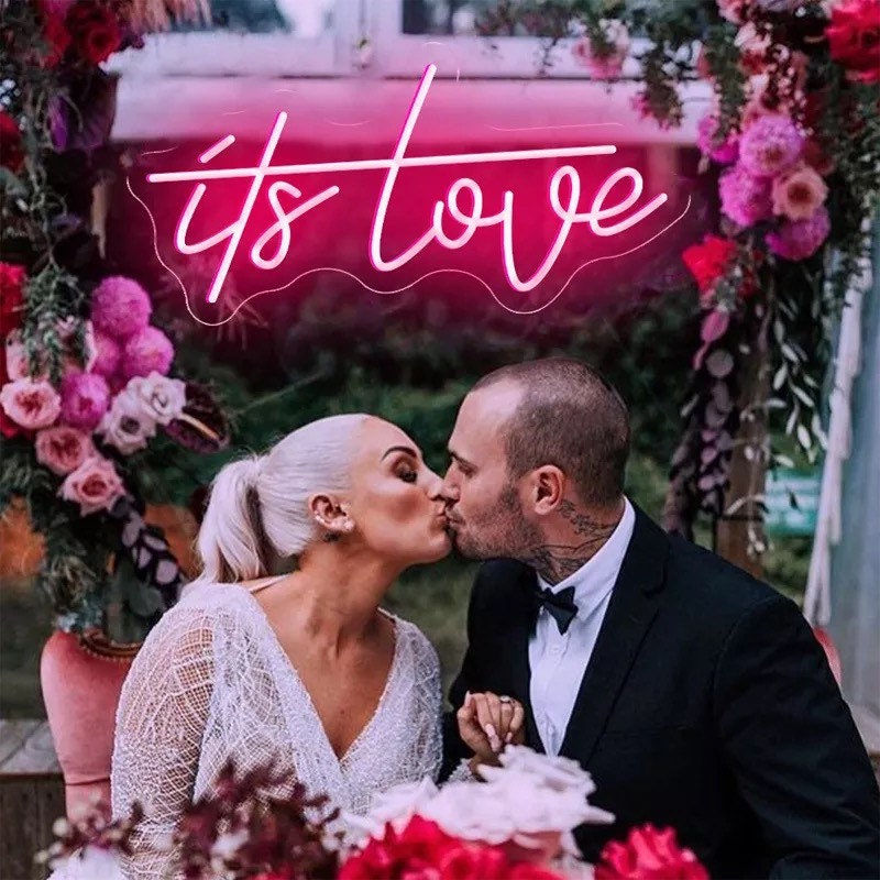 Its Love Neon sign